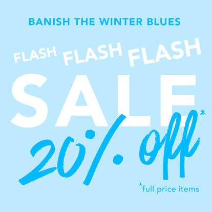 Claim 20% off full price items